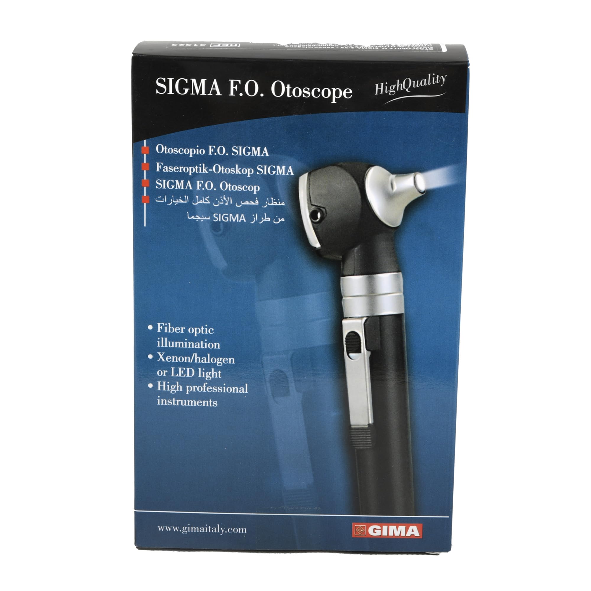 GiMa 31525 Otoskop F.O. Sigma 2.5 V, xenon/Halogen