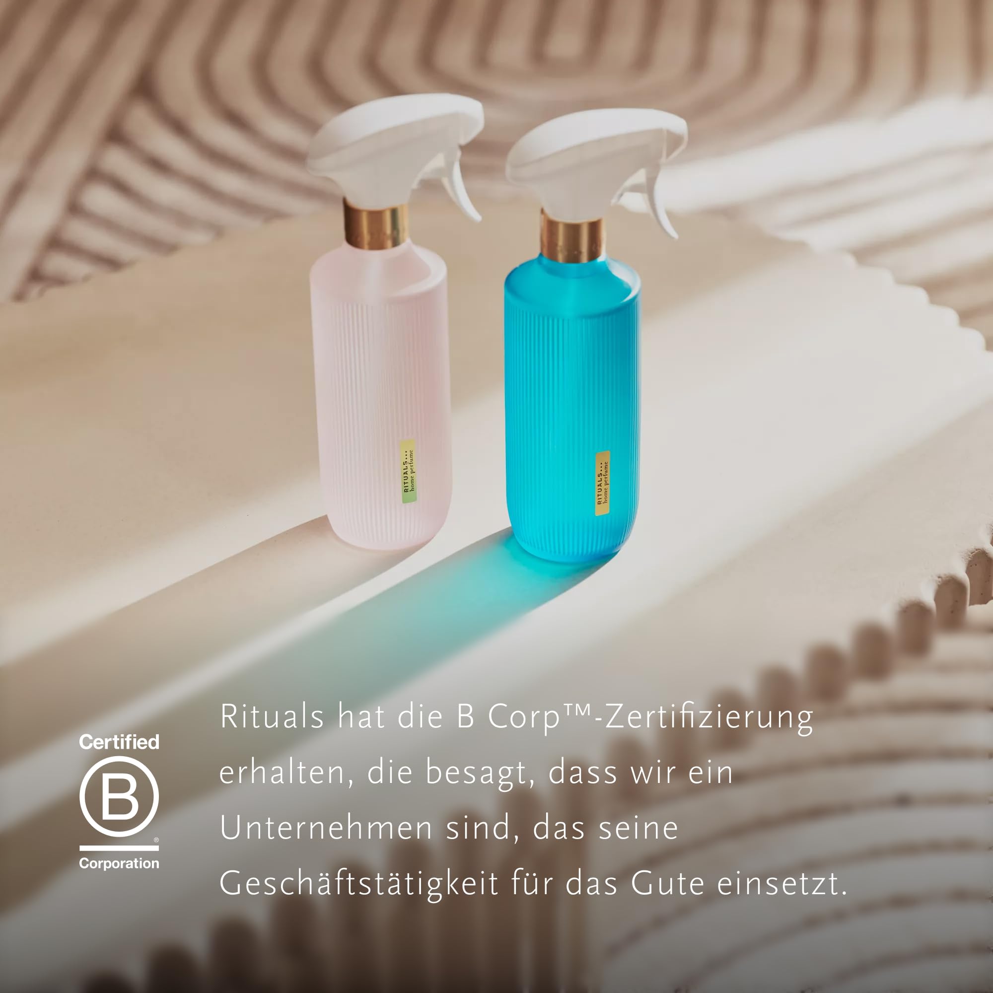 RITUALS Raumspray, The Ritual of Karma, Weißer Tee und Lotusblüte, Lang anhaltender Luxusduft, Premium Glasflasche, 400 ml