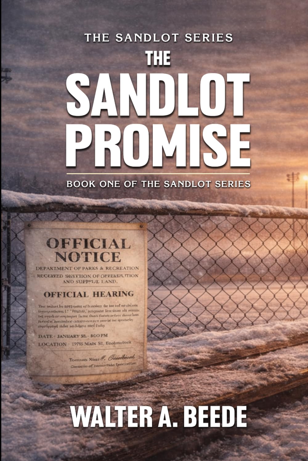 The Sandlot Promise: Blood, Faith and the Fenced That Held a Town Together: 1 (The Sandlot Legacy Series)