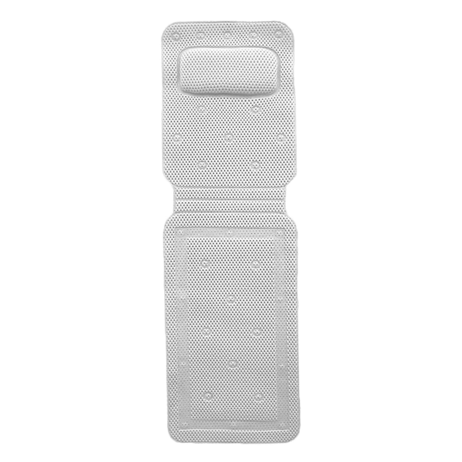 Oreiller de bain complet haut de gamme en maille 3D ergonomique et douce