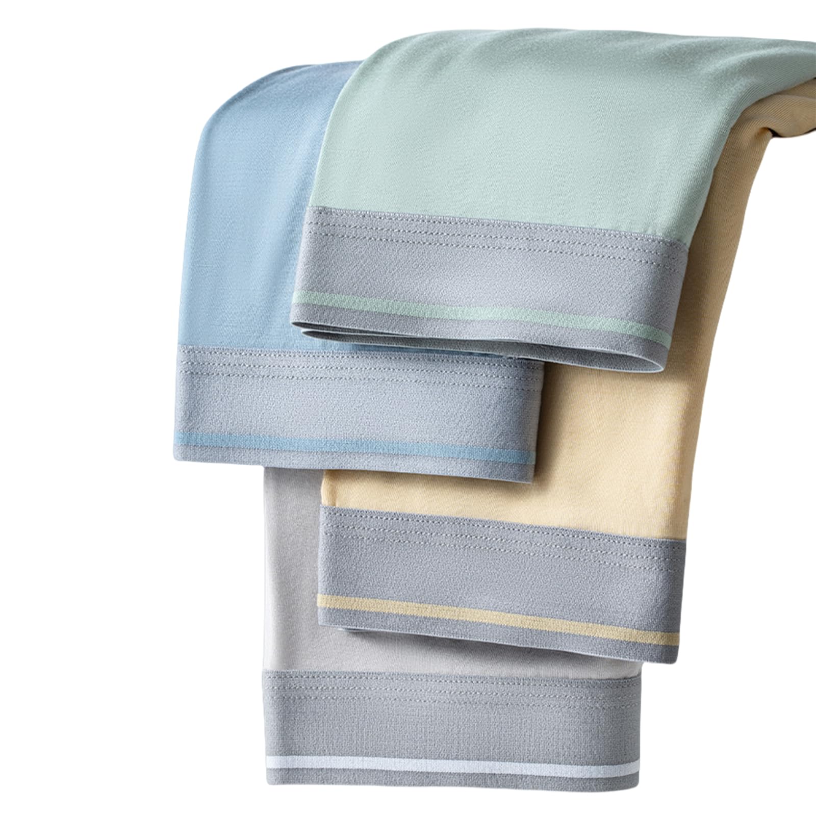 Mutande Uomo Brief da Pugile A Maglia A Medio Panorami Comodi Mutabili da Uomo, Confezione da 6-f-6pcs-4xl