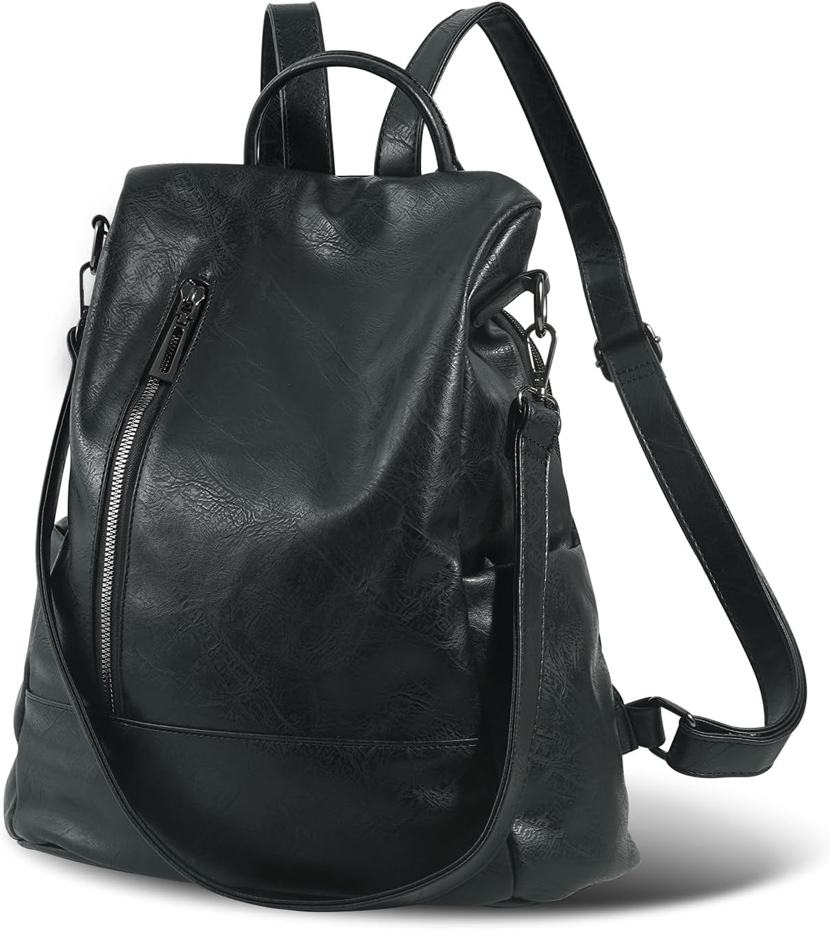 Small Women Backpack Purse PU Leather Anti-theft Casual Shoulder Bag Fashion Ladies Satchel Bags