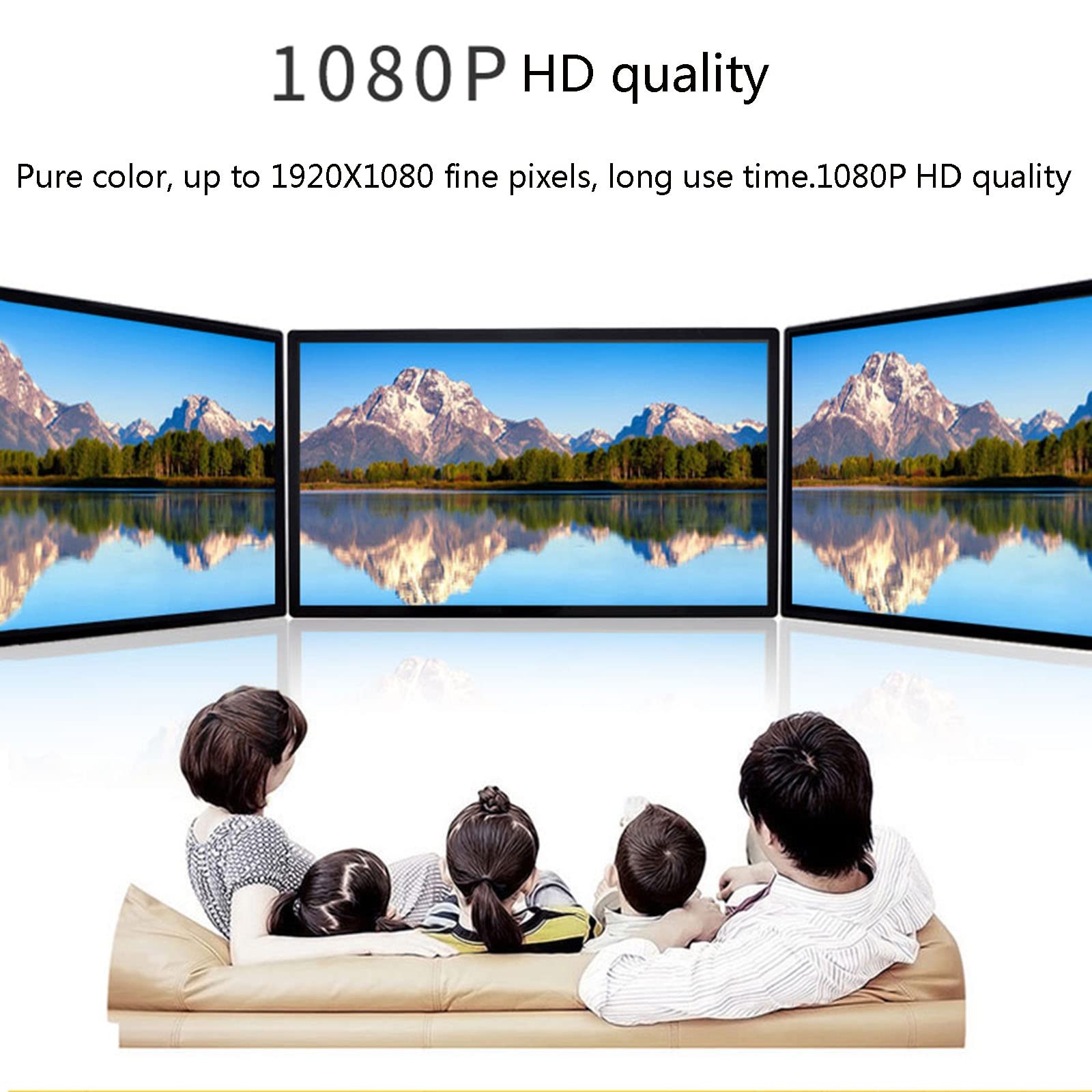Cadre Photo numérique IPS 32 Pouces, Album Photo électronique, Lecteur publicitaire 1080p, Prend en Charge la Lecture d'images/Musique/vidéo, avec Port HDMI, Affichage Photo électronique