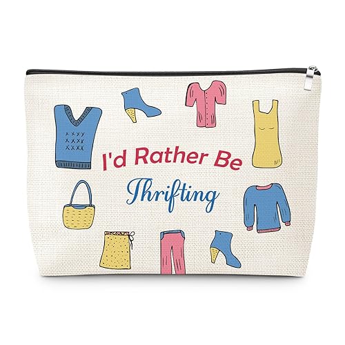 Thrift Shopper Gift Makeup Bag Thrift Store Lover Gifts for
