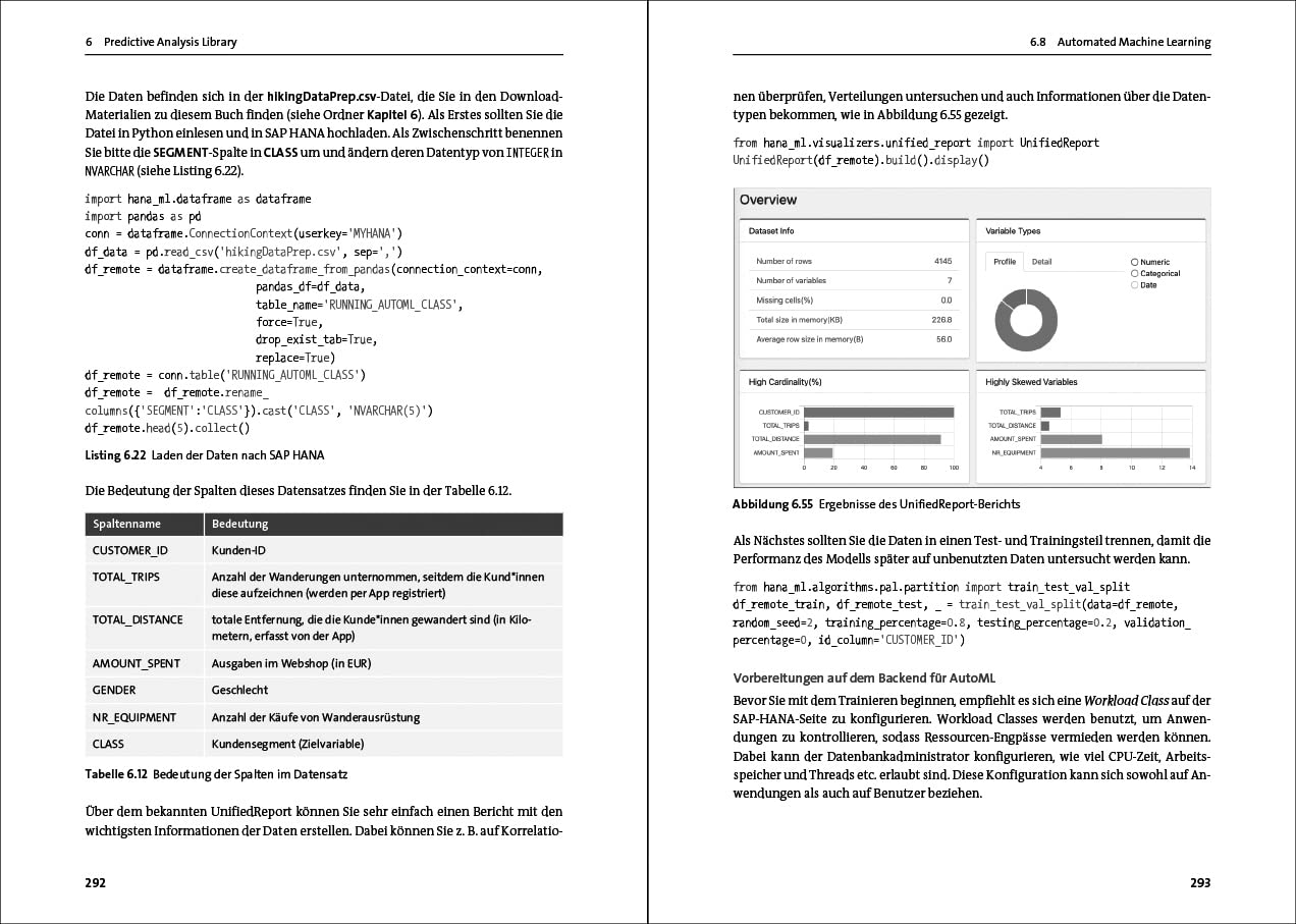 Data Science mit SAP HANA: Machine Learning, Advanced und Predictive Analytics – Auch mit SAP HANA Cloud (SAP PRESS)