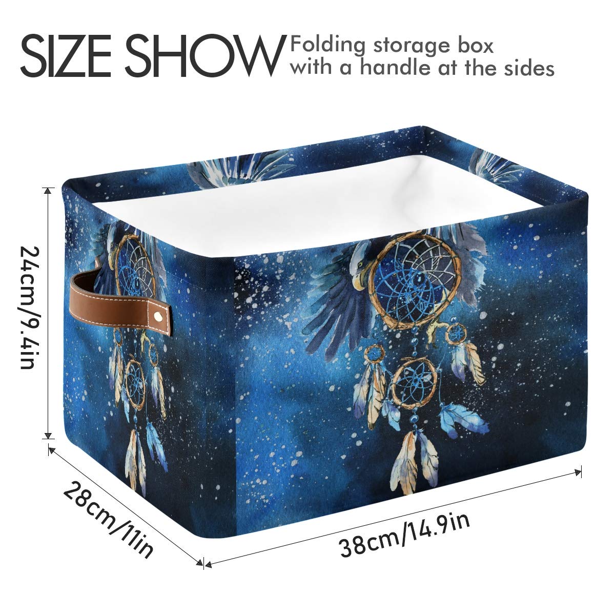 Paniers De Rangement Carré 'Ivy' Beige/marron - L'Incroyable