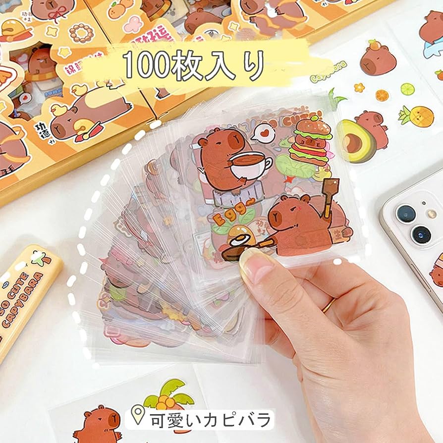 メモ帳　シール大量ぼっくす♡ Amazon | シール堂 日本製 剥がしやすい シール帳 Shinzi Katoh