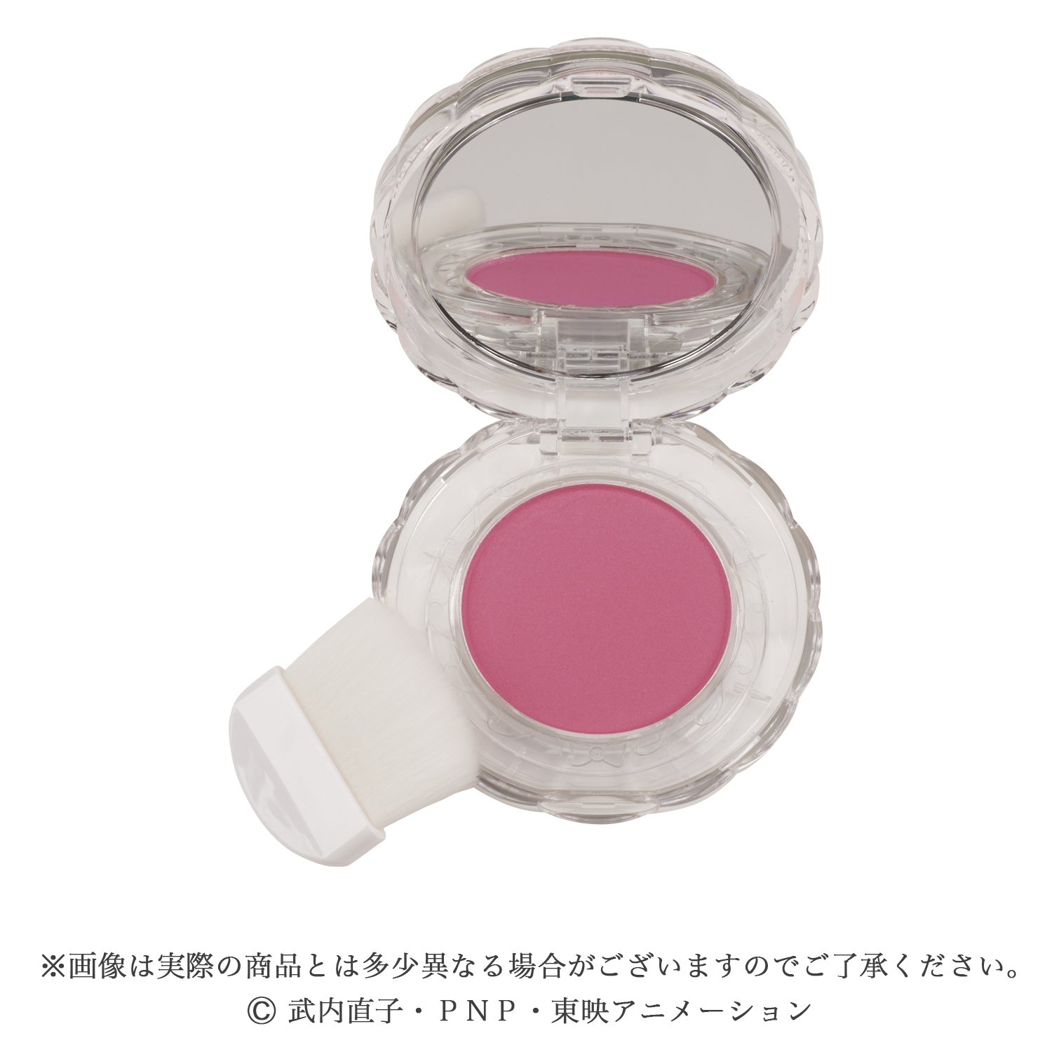 限定】ミラクルロマンス クリアコンパクトチーク ピュアピンク&チーク