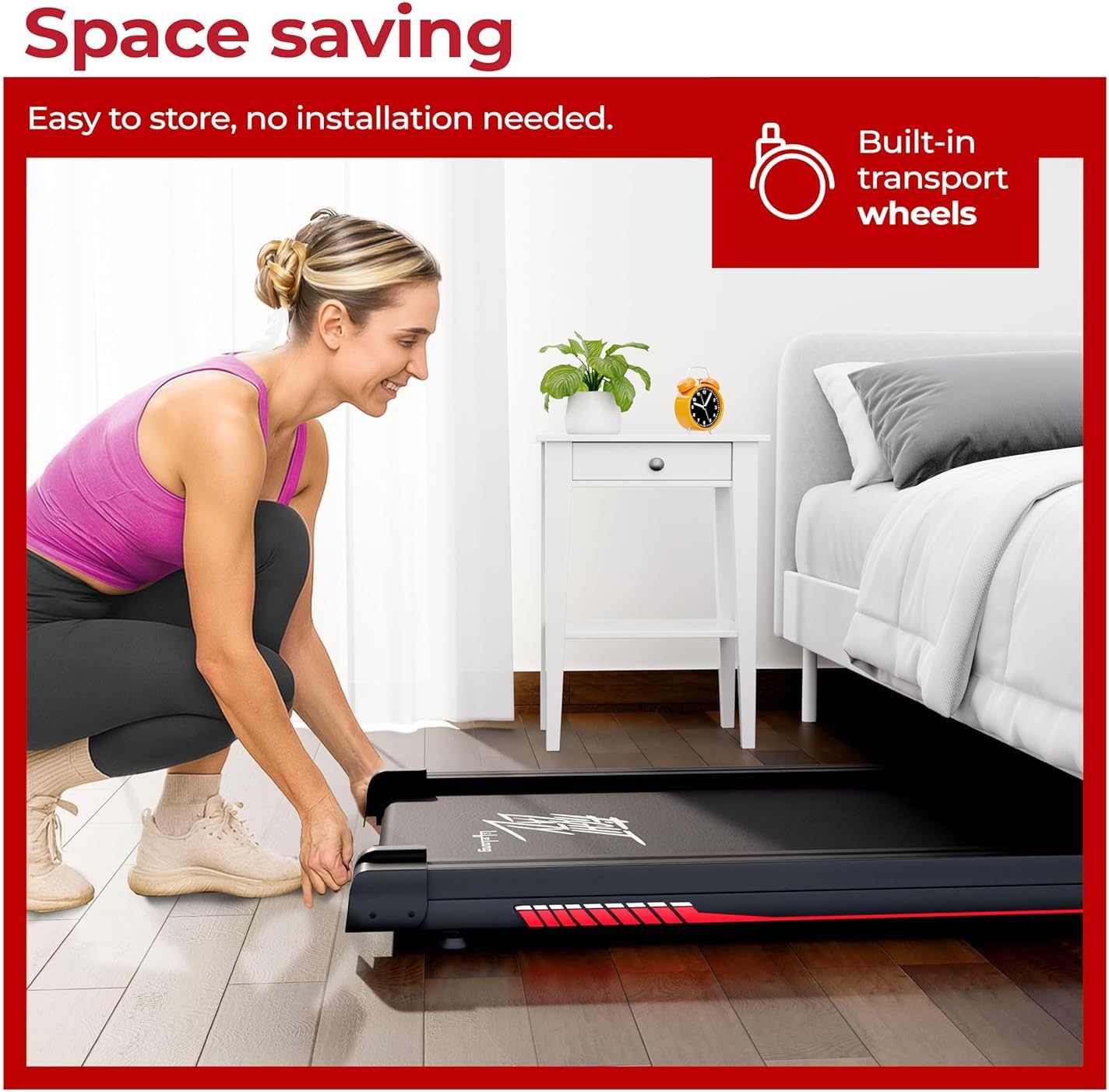 Lifelong Treadmill for Home
