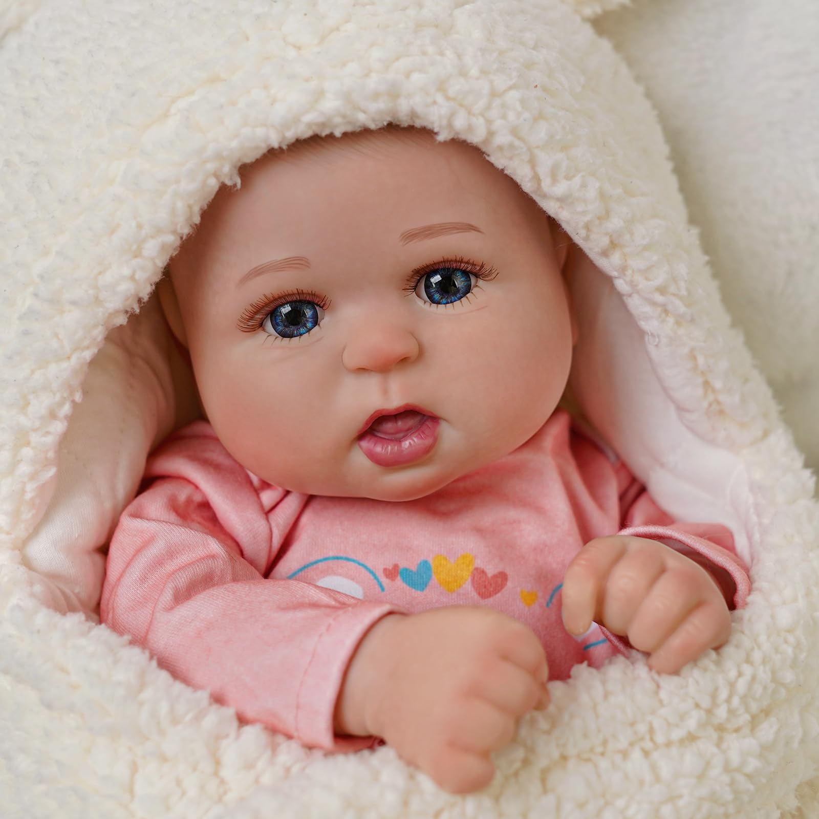 BABESIDE Bambole Reborn Ragazza - Le Bambole Realistiche da 20 Pollici di Bailyn Hanno un Corpo in Stoffa Morbido e un Abbigliamento Carino, Che Assomiglia a un Bambino Vero e Proprio