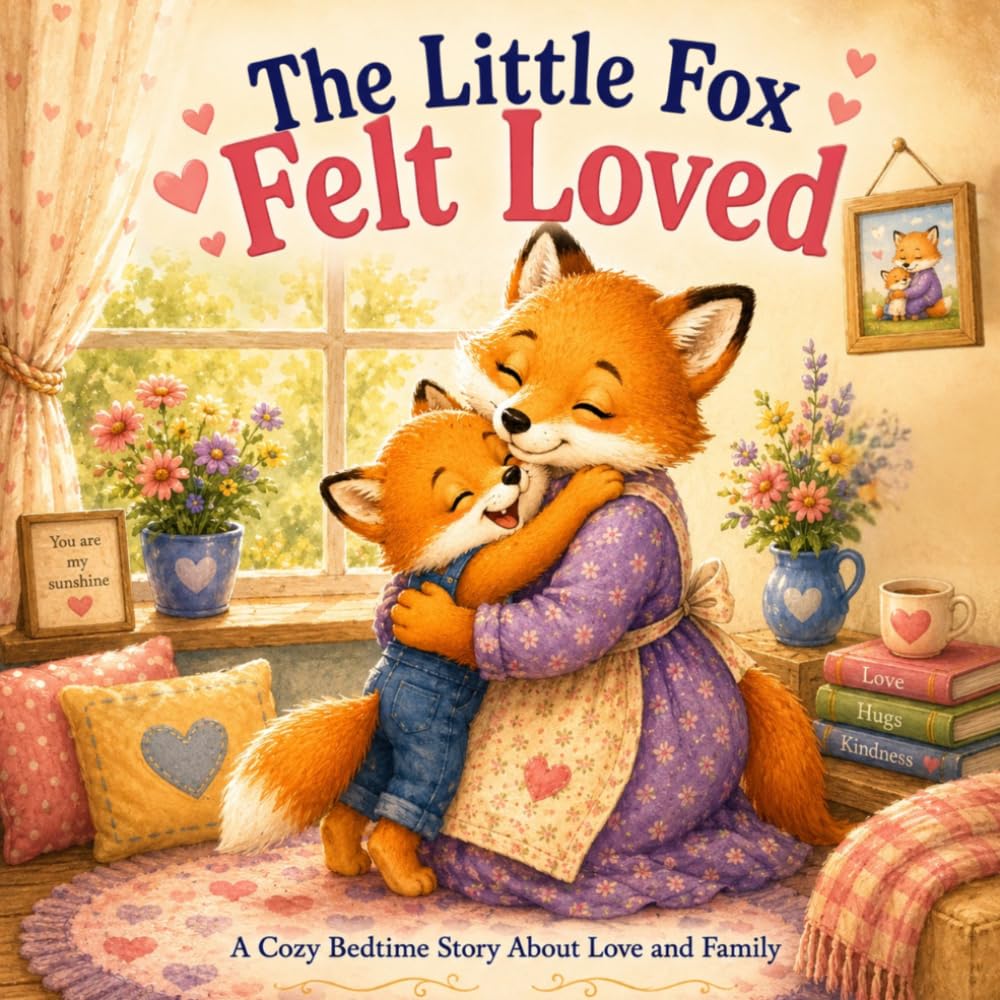 The Little Fox Felt Loved: A Cozy Bedtime Story About Love, Family, and Feeling Safe (Little Fox Feelings Series)