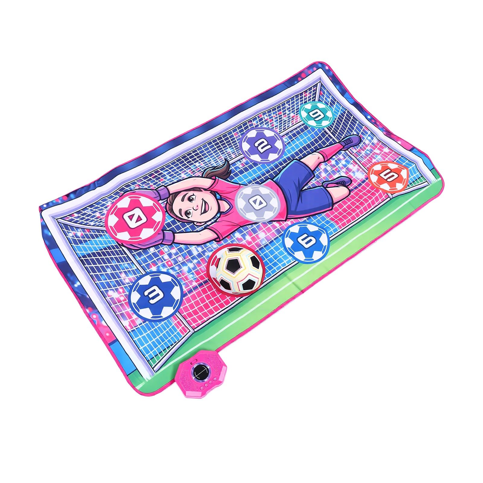 EMUKOEP Tappetino da Gioco per Bersaglio da Calcio per Bambini con