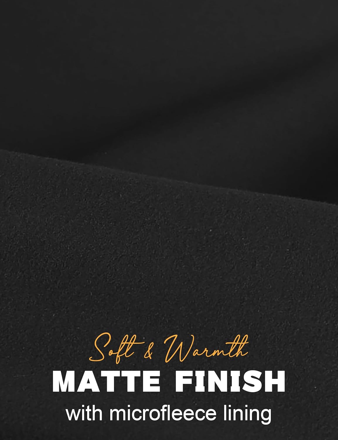 Men's Fleece Lined Joggers – Stretch Thermal Athletic Sweatpants Tapered Fit with Zipper Pocket for Running Gym - Image 4