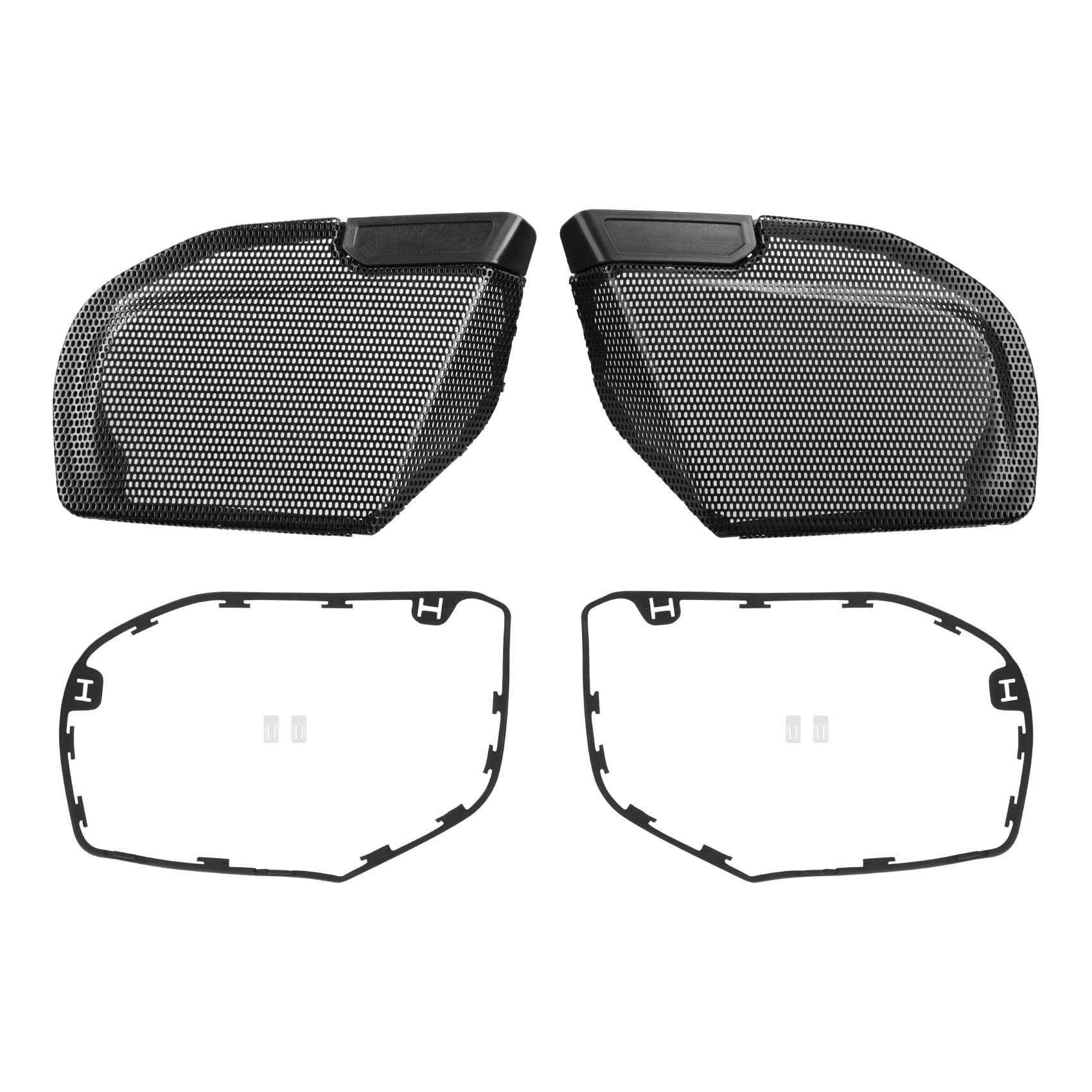 Fairing Speaker Grills, SLMOTO Front Fairing Speaker Grills Mesh Covers Fit For Harley CVO Road Glide ST FLTRXSTSE Road Glide FLTRX 2024-2025 CVO Road Glide FLTRXSE 2023-2025