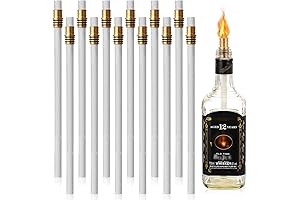 24 PCS DIY Homemade Torch Indoor Outdoor Decor