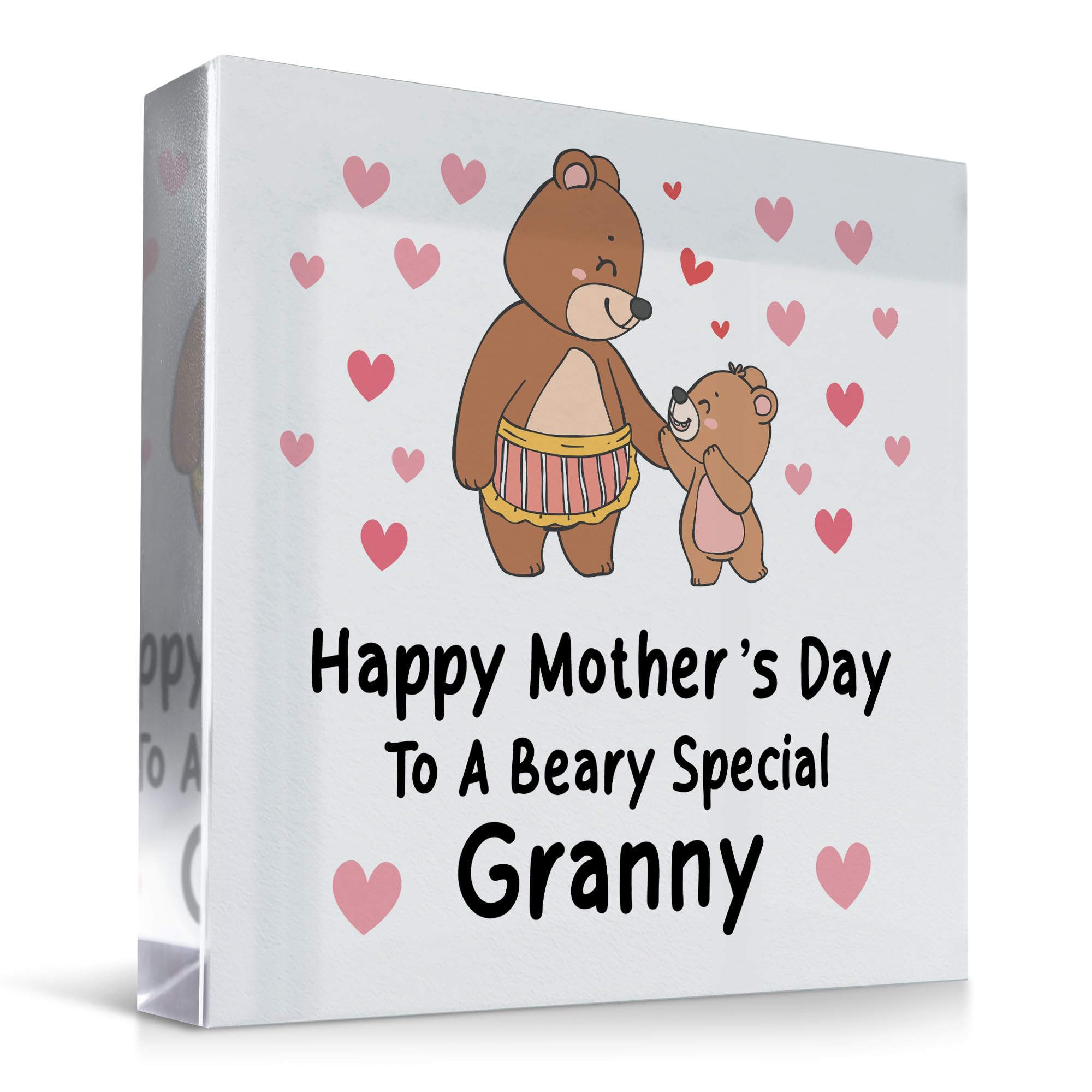 Red Ocean Mothers Day Gift For Granny Personalised Granny Gift From Granddaughter Grandson From Bump Mothers Day Baby Boy Baby Girl Keepsake