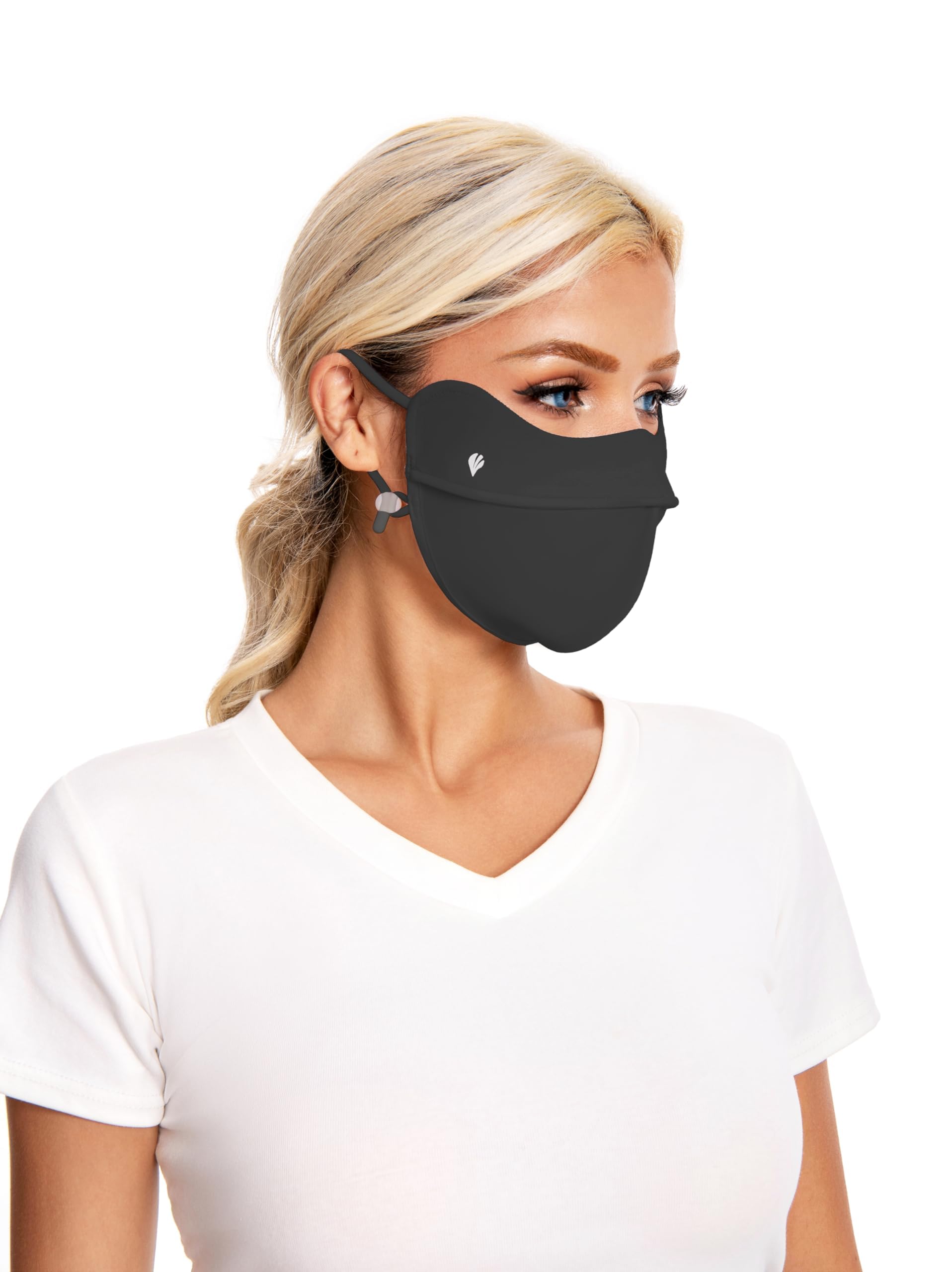 SPGOLF UPF 50+ UV Sun Protection Face Cover/Neck Balaclava Reusable Face Mask Dustproof Cooling Breathable