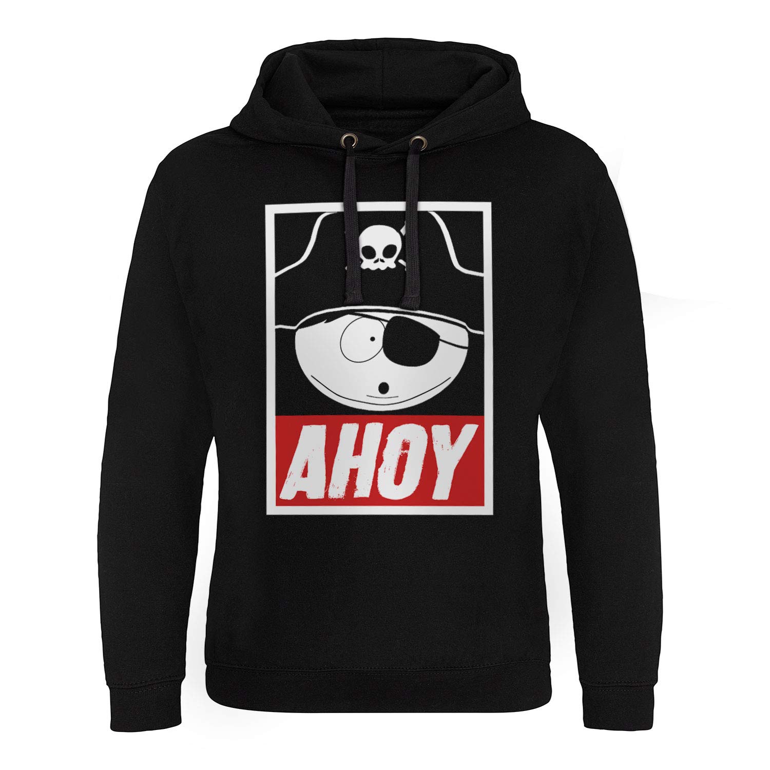South Park Oficjalnie licencjonowany South Park Eric Cartman - Ahoy Epic Bluza z kapturem (Czarny)
