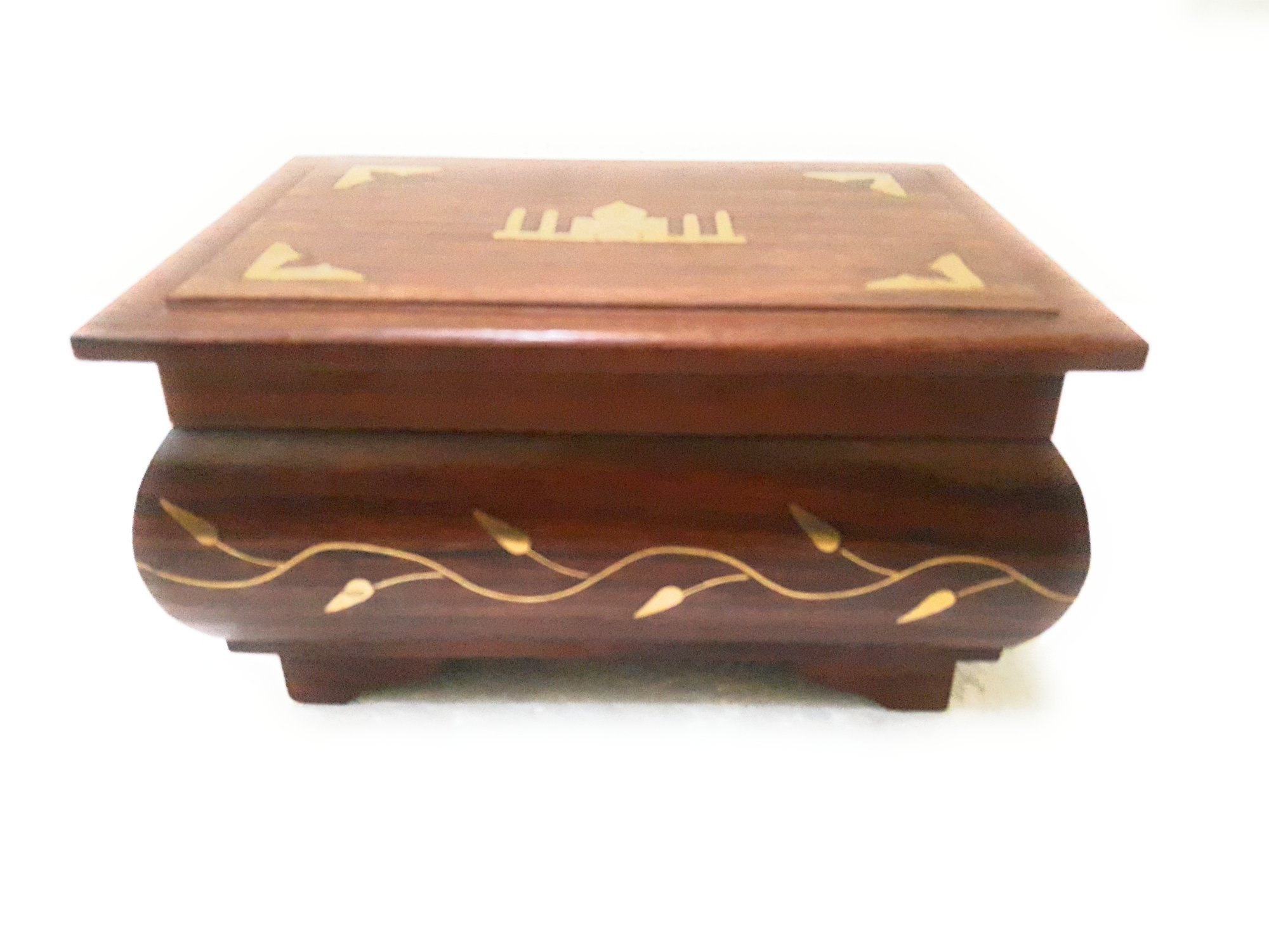 Ask Hand Crafted Wooden Antique Jewellery Box