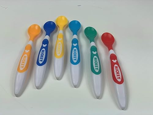 Cudlie Disney Baby Boy Mickey Mouse - Juego de cucharas (6 piezas) disponible en Yaxa Colombia