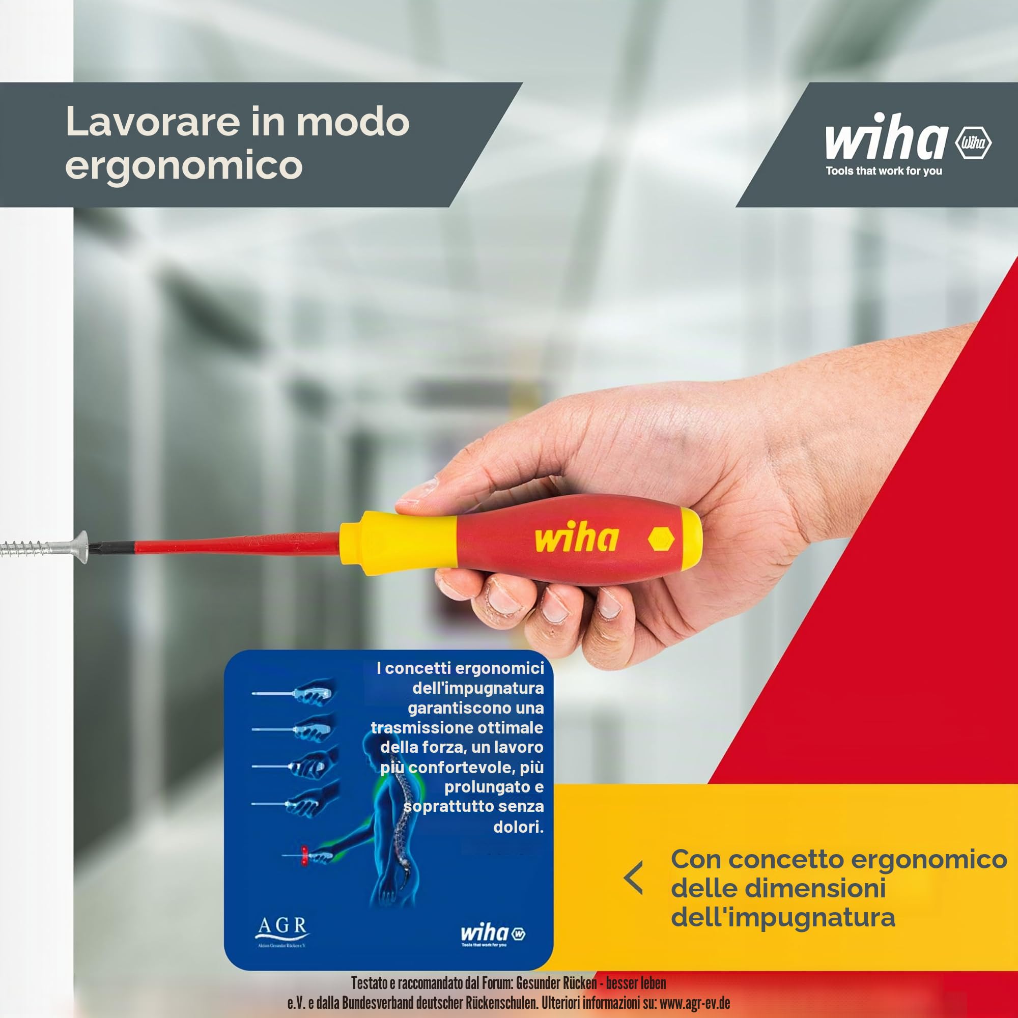 Wiha Juego de herramientas para electricistas en surtido, de 13 unid., incl. funda para herramientas (36389)