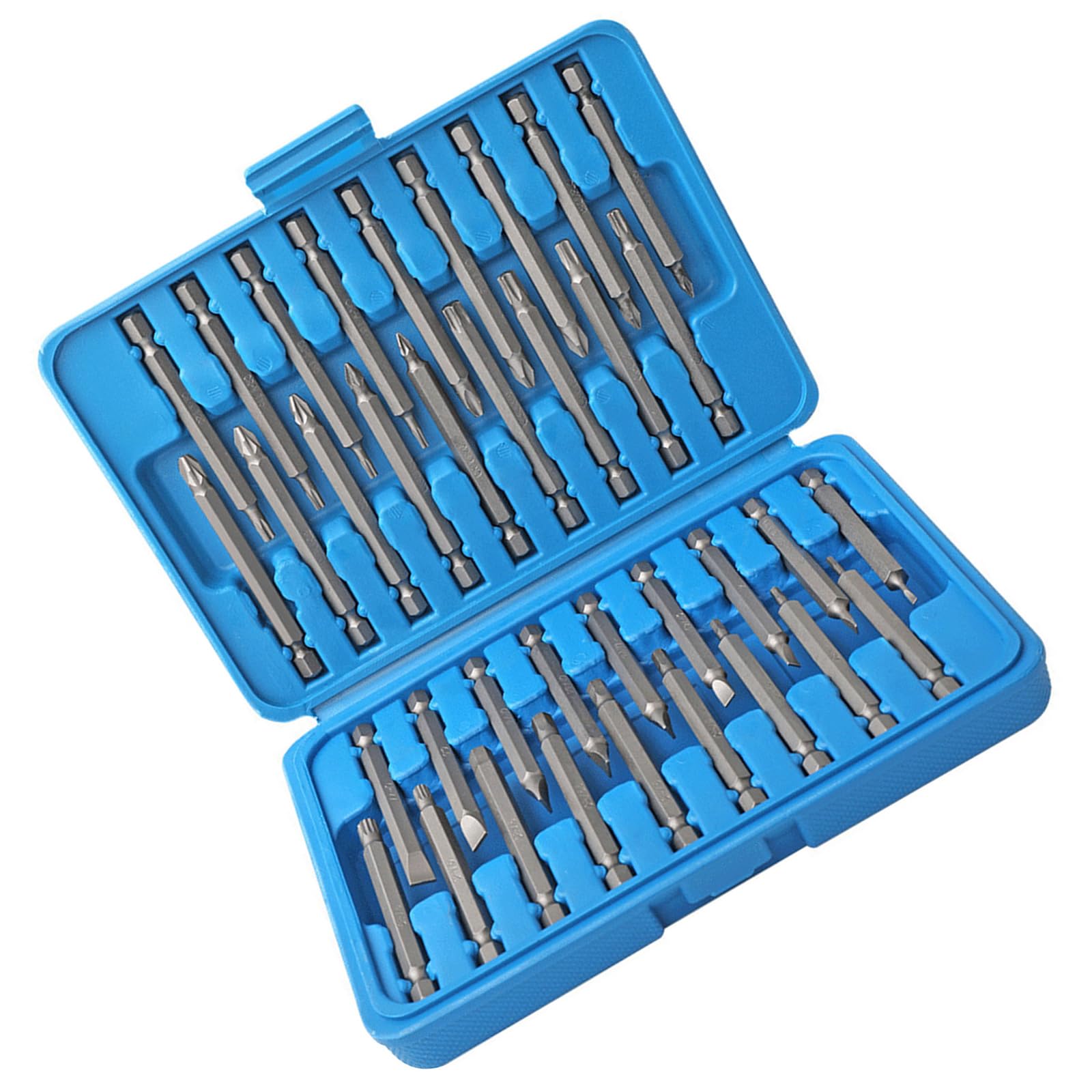 Buxuaaaa 36Pcs Flexible 50 Part Driver Bit Set Attractive Advice Carbon Speed Steel Building Strengthened Durability For Electric Wrenches & Undertakings Search Engine Speed Steel Driver Divisions