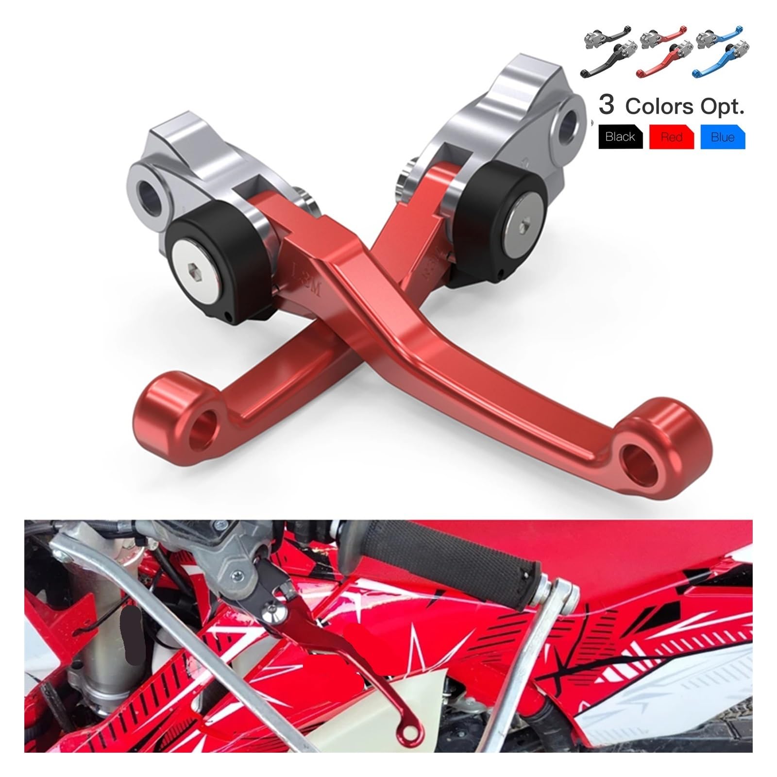 Palanca De Embrague De Freno Kit De Palanca De Freno para 2021-2024 para GasGas EC300 EC 300 250 500F 450F 350F 250F 2024 ES 350 500 EW500F Frenos Embragues