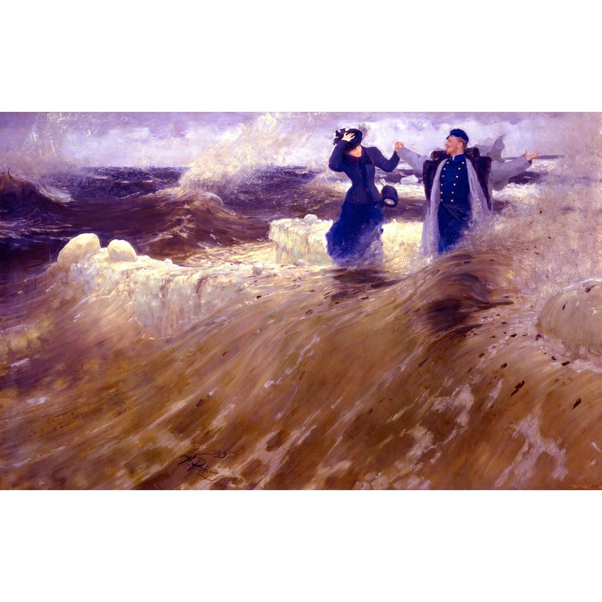 Impression toile Repin What Freedom! ARTICULOZY tableau mur - 2