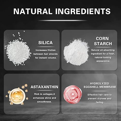Miniatura 5 de Polvo de peinado para hombres y mujeres, ligero y voluminizador para textura del cabello en aerosol con acabado mate, polvo texturizador para