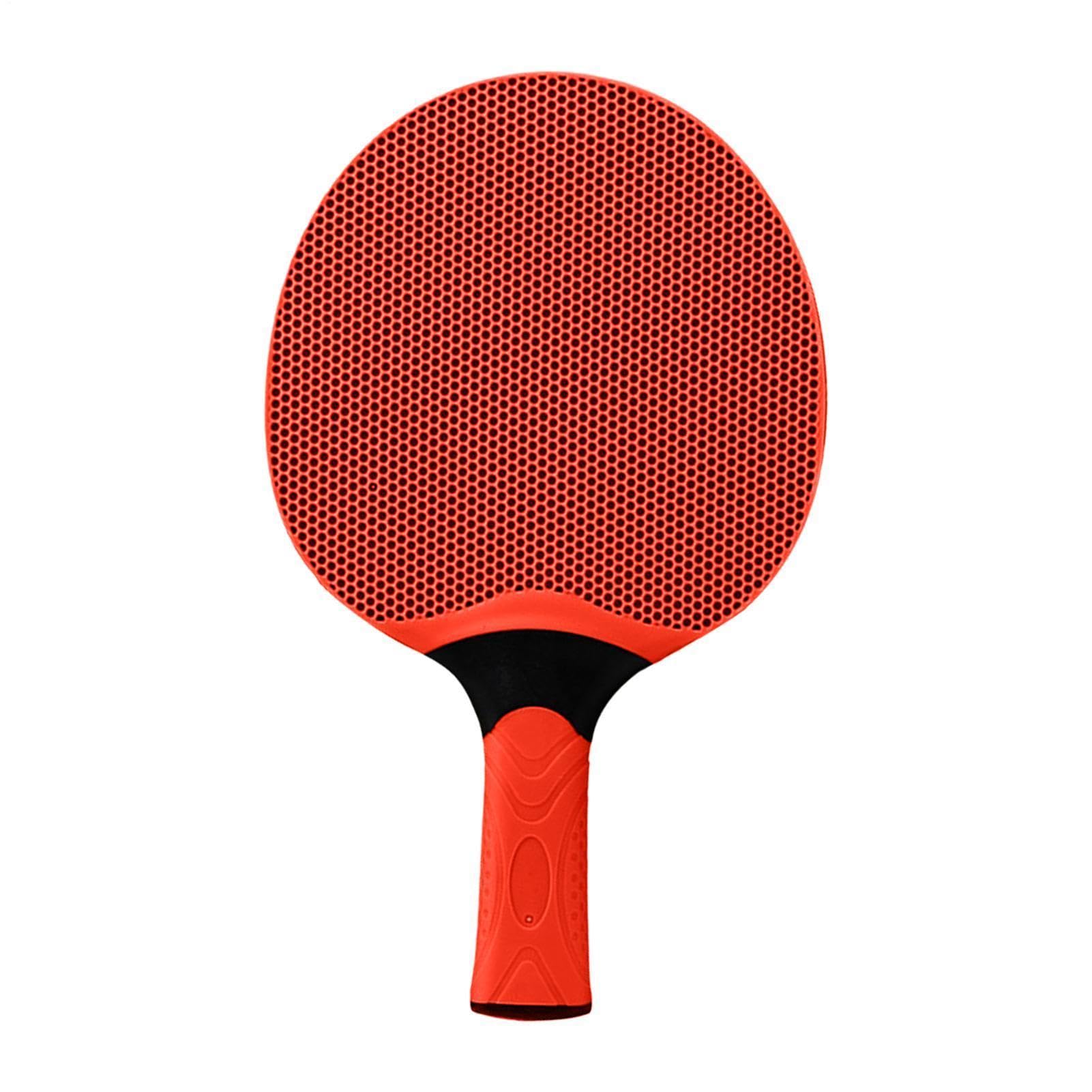 Tennis Bat – Rubber 14.6×24.6×2.8cm | Drop-proof And Waterproof Pong Bat | Pong Paddle | Table Tennis Racket For Indoor Outdoor Sports Training And Competitive Play Designed For Fast Control Accu