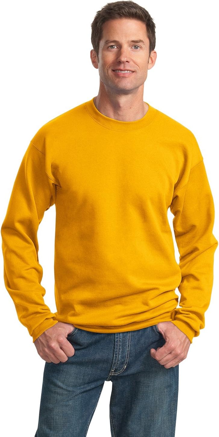 Port & Company Men's Tall Ultimate Crewneck Sweatshirt at  Men’s Clothing store