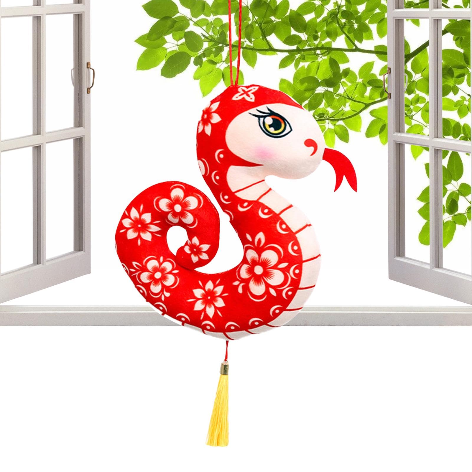 Plüsch-Schlange, Maskottchen Für Das Jahr Der Schlange 2025, Ca. 16 Cm – Partydekoration & Geschenk