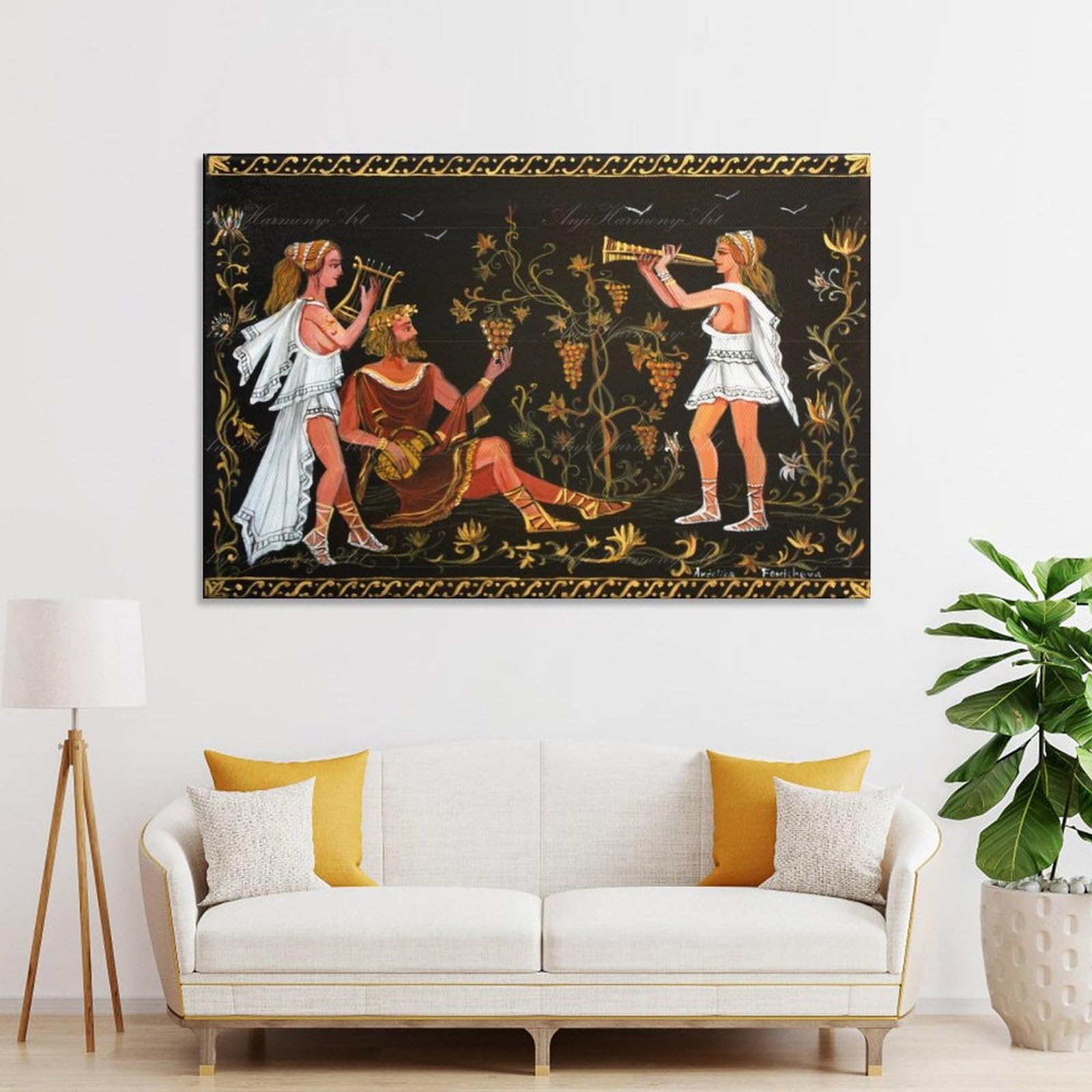 Pinturas Gregas Antigas De Deuses Arte Cerâmica Figuras Gregas
