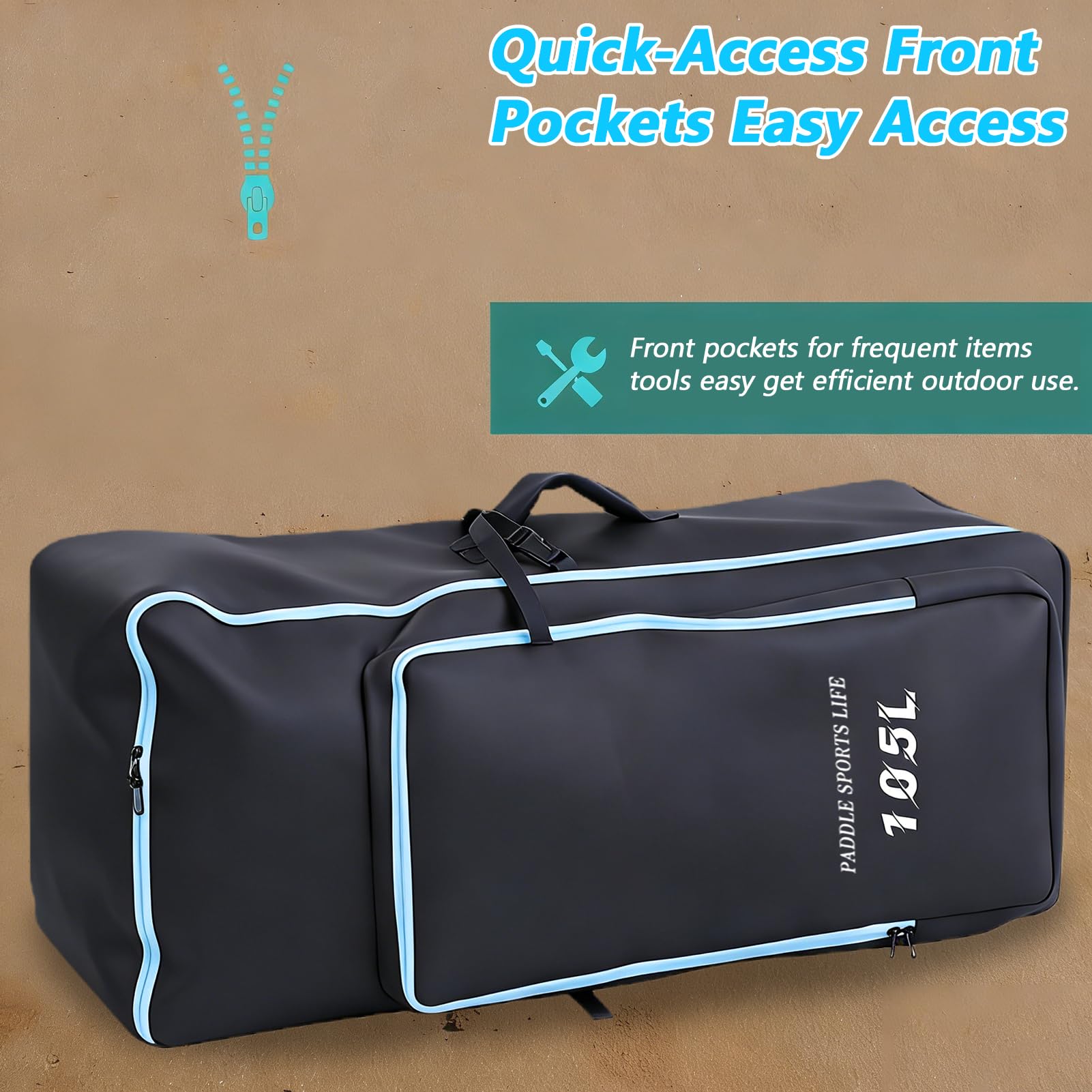 Gonfiabile Paddle Board Borsa Zaino Zaino Stand Up Paddleboard Zaino Spalla Oxford Panno SupBackpack Trasporto Grande Zaino Da Viaggio Bag Accessori Gonfiabili