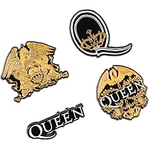 Grupo Erik Set Queen 4 Lapel Pins Gifts Music Gifts Merchandising