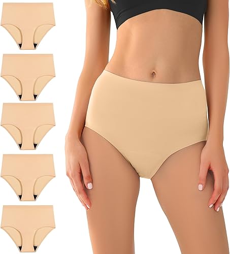 Miniatura 12 de BATTEWA Ropa interior para incontinencia sin costuras para mujer, ultra suaves, a prueba de fugas, 1.7 fl oz, absorbentes de luz, lavables, control
