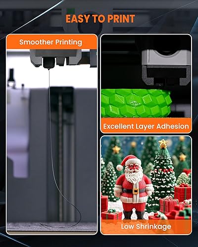 Miniatura 2 de filamento para impresora 3D de 116pulgadas, precisión dimensional +- 0.02mm, carrete de 35.27onzas, 1unidad