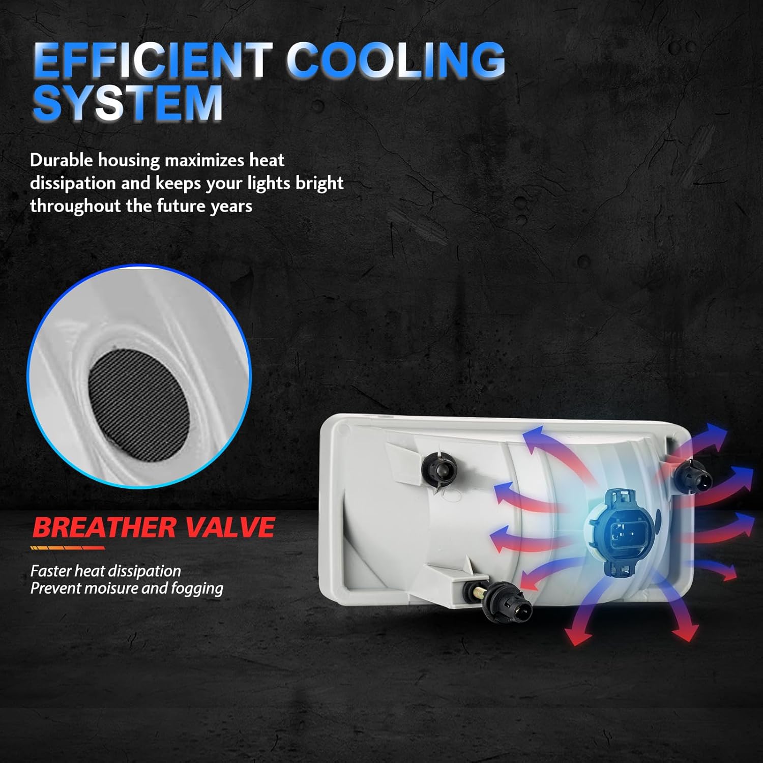 Fog Lights Assembly for 2007 2008 2009 2010 2011 2012 2013 2014 2015 Chevy Silverado Replacement Kit for 2007-2013 Avalanche,2015-2020 Suburban with H16 12V 19W Halogen Bulb Smoke Lens