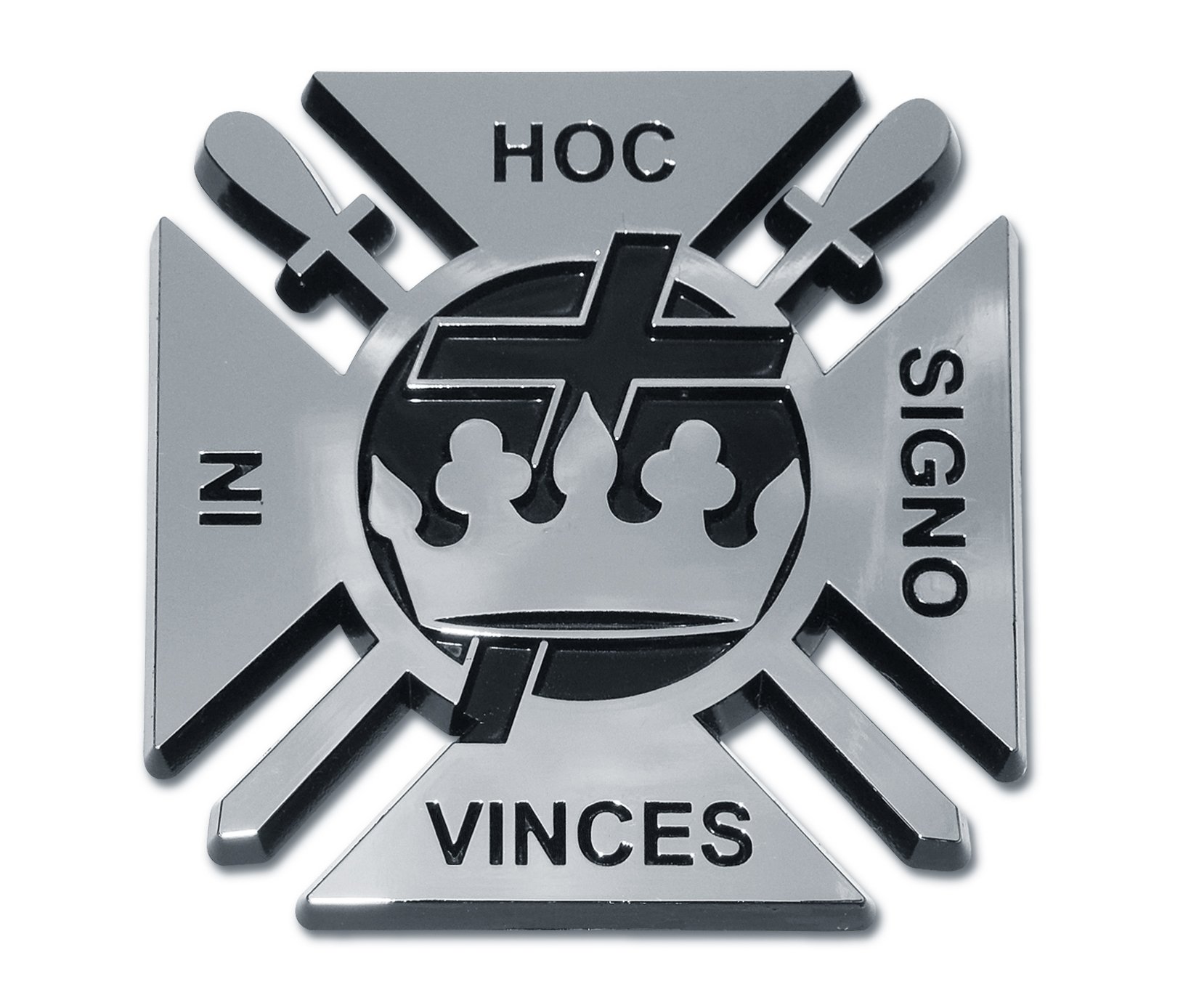 Elektroplate Masonic Auto Emblem Silver KTEMP-C