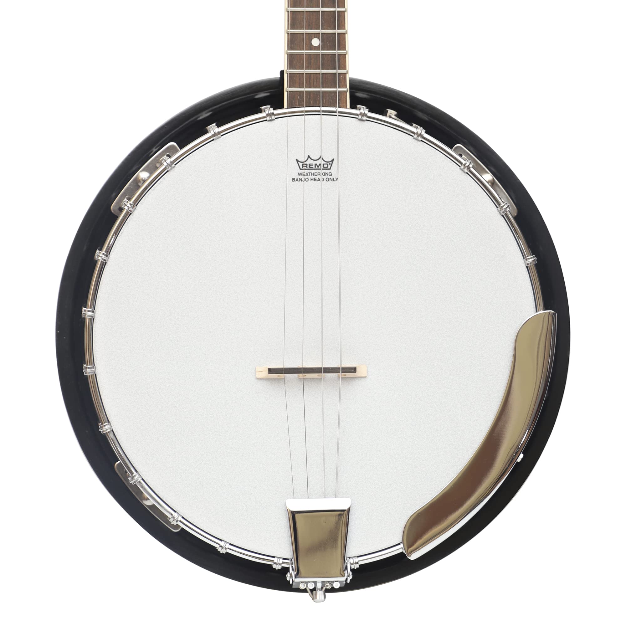 Heartland 4 struny banjo zamknięty solidny tył 17 progów, leworęczny 4 struny irlandzki tenor banjo krótka waga