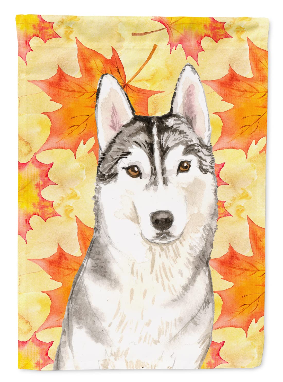 Drapeau Husky Sibérien en toile résistante grand format Caroline's Treasures CK1824CHF