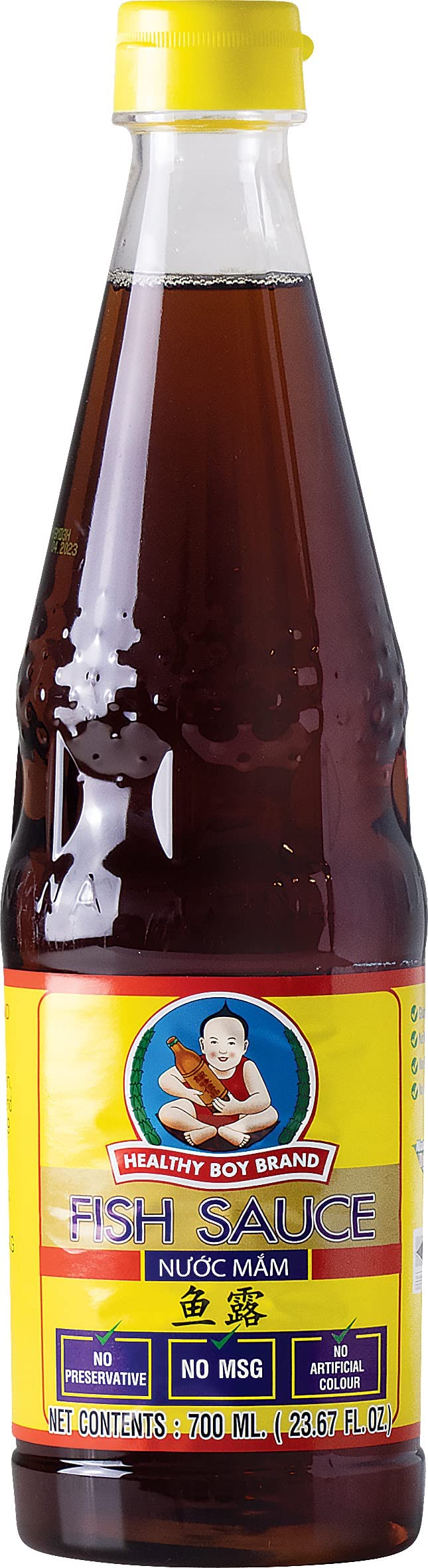 Healthy Boy Fischsauce , 700ml (1er Pack)