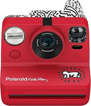 Amazon | Polaroid Now i-Type インスタントフィルムカメラ (レッド