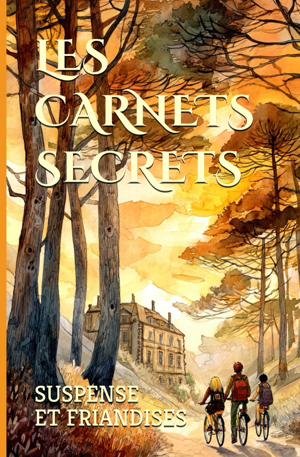 LES CARNETS SECRETS: 3 collégiens aventuriers mènent l'enquête au cœur de la forêt landaise