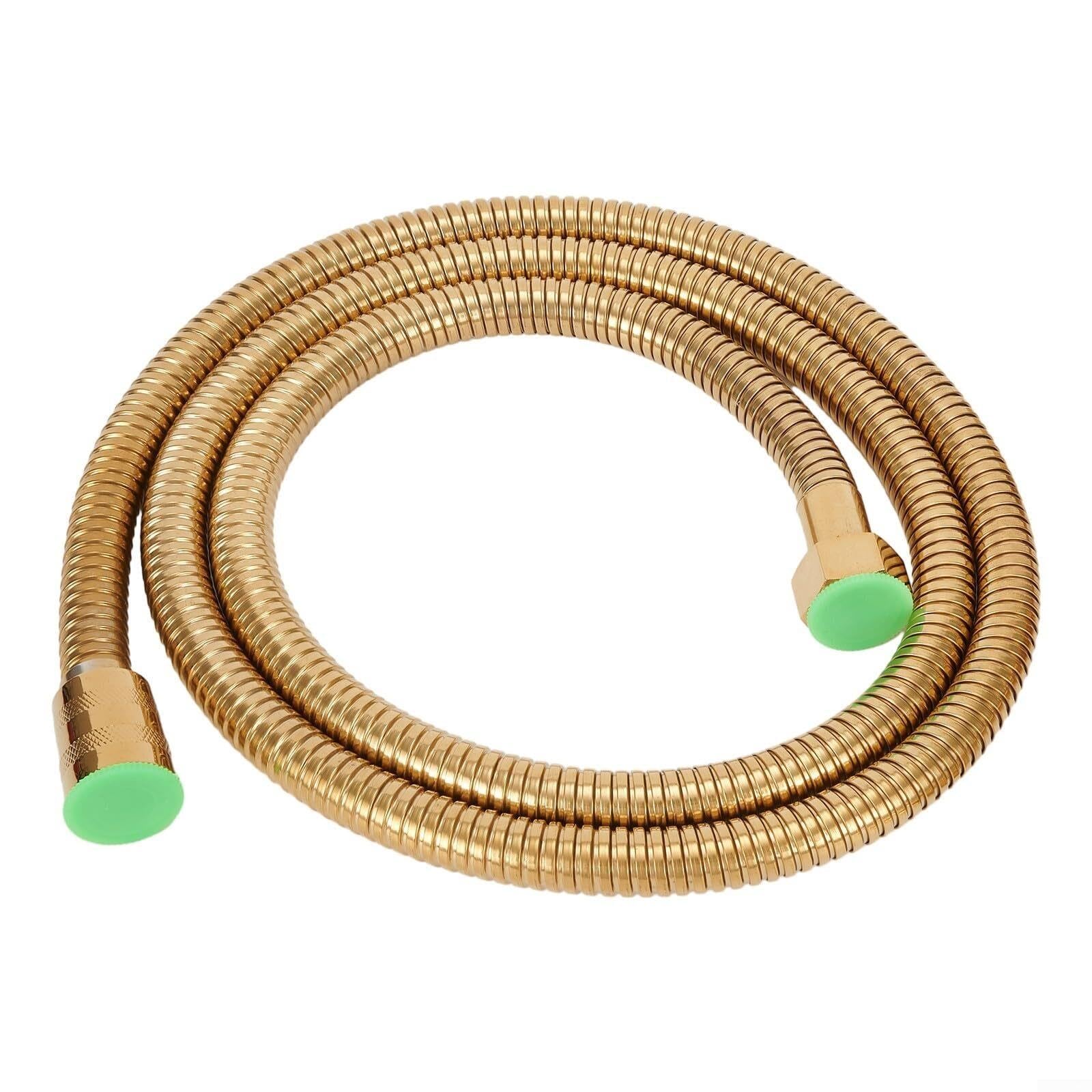 Rubinetto Lavabo Bidet a Parete in Ottone con Igienica Doccia WC Cromato | Doccetta WC in ottone massiccio, doccetta igienica con valvola fredda, facile installazione a parete, pressione potente.(Oro)