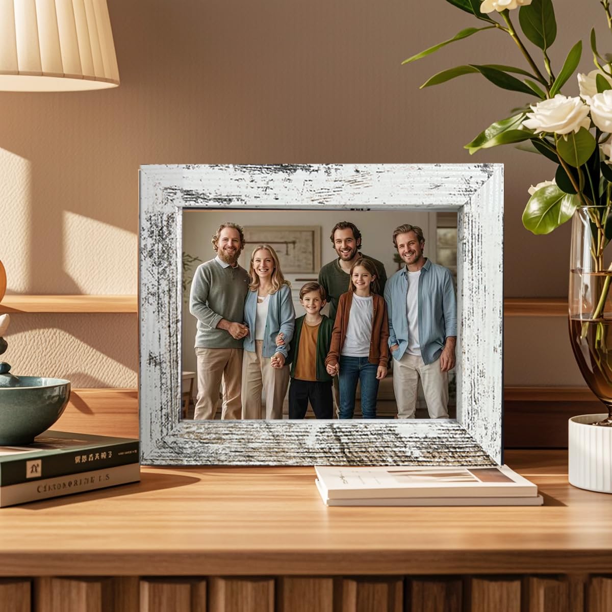 Amazon.co.jp: 写真フレームセット、コラージュ写真フレーム10個パック