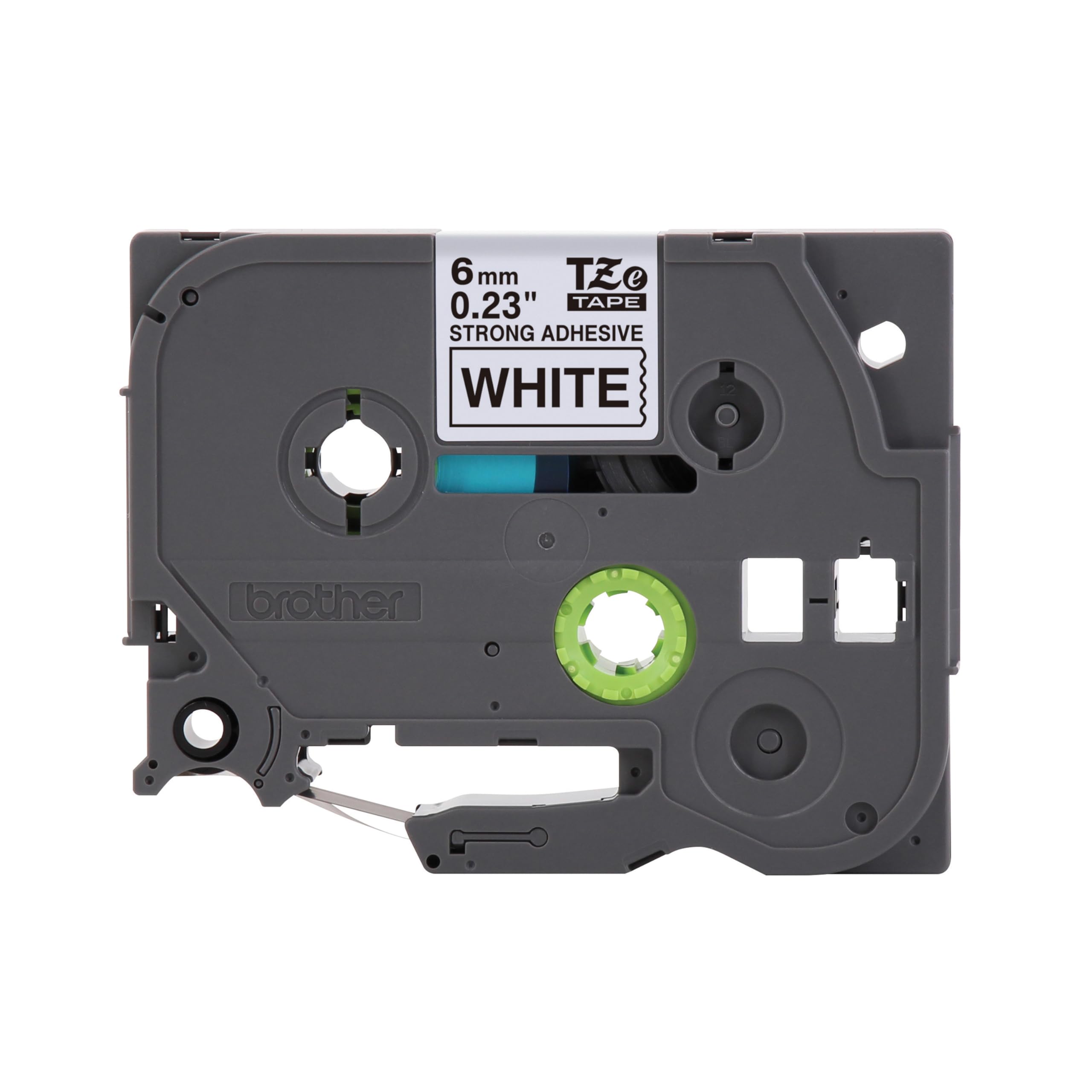 Amazon.com: Brother Genuine P-Touch TZe Black Print on White Label