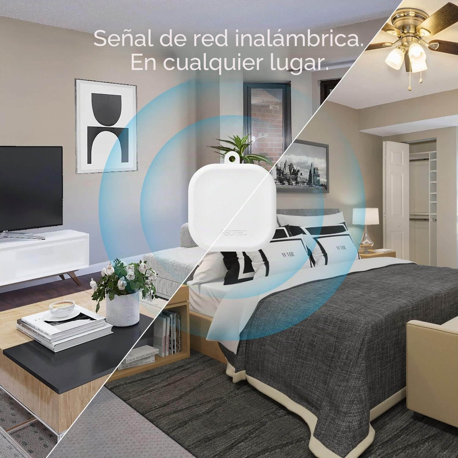 Aeotec Extensor de Rango Zi | Zigbee Repetidor | Aumento de Alcance | Zigbee | Compatible con Homey, SmartThings, Home Assistant | AEOZZGA001
