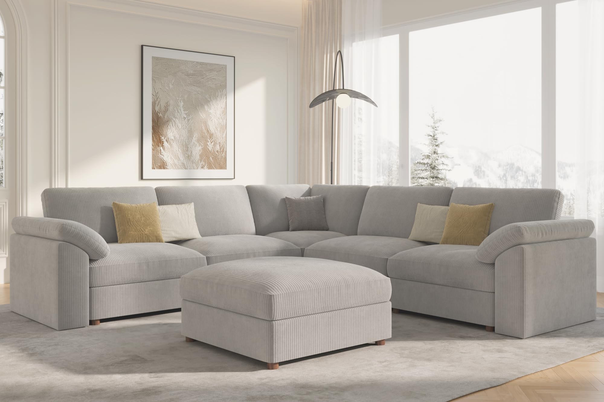 EASE MOOSE L Shape Sectional Couch