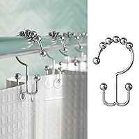 Algopix Similar Product 16 - Maytex Shower Curtain Hooks Shower